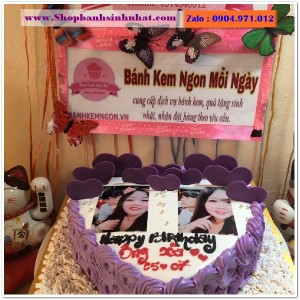 Bánh Sinh Nhật In Hình Ảnh - H521